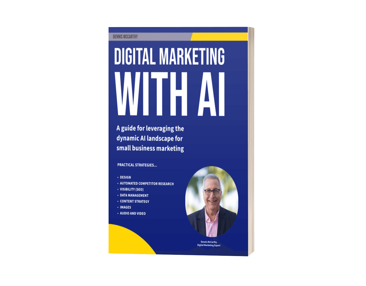Digital Marketing With AI book by Dennis McCarthy